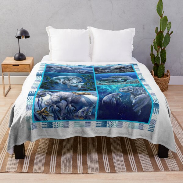 Item preview, Manatees Mom Funny Art Ocean designed and sold by Lewerenz.