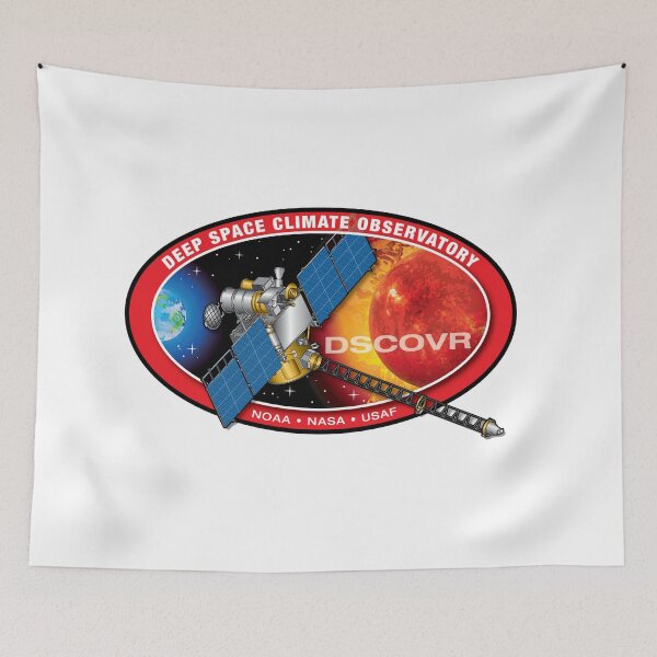 Item preview, Deep Space Climate Observatory (DSCOVR) Logo designed and sold by Nikki SpaceStuffPlus.