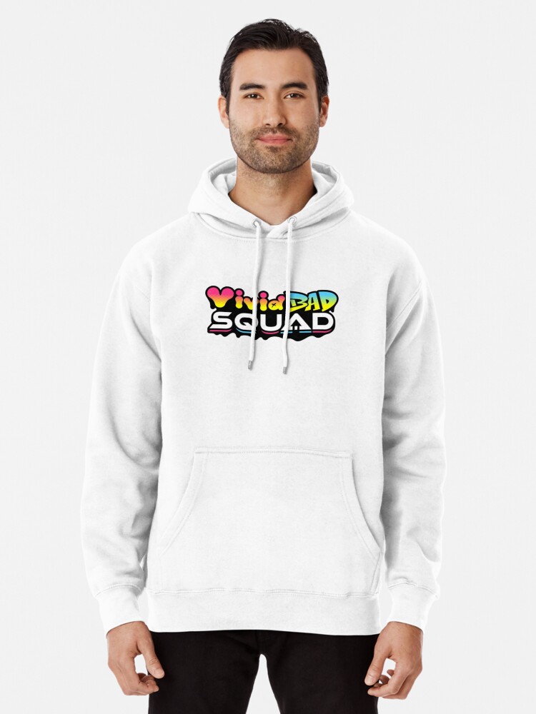 Vivid Bad Squad Logo Pullover Hoodie for Sale by oyasuminana