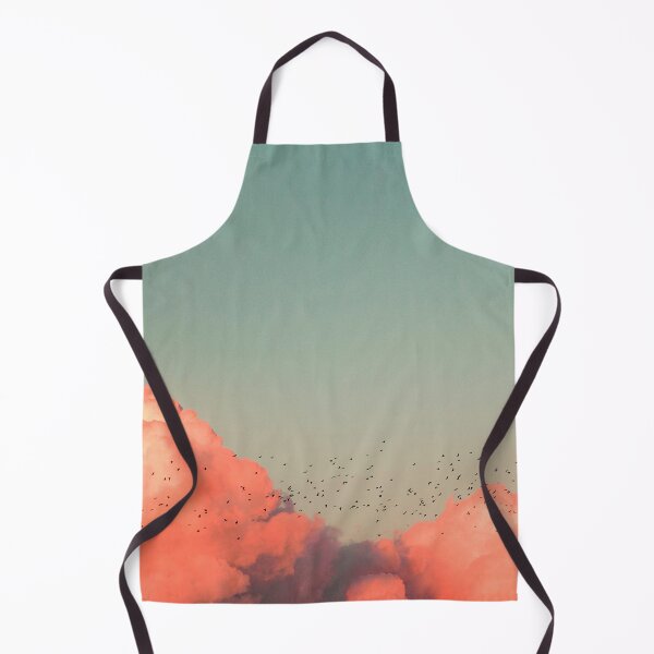 Item preview, Summer colourful clouds birds flying over sky designed and sold by JD369.