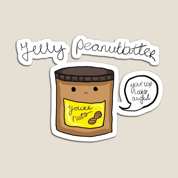 Jelly Peanutbutter Magnet