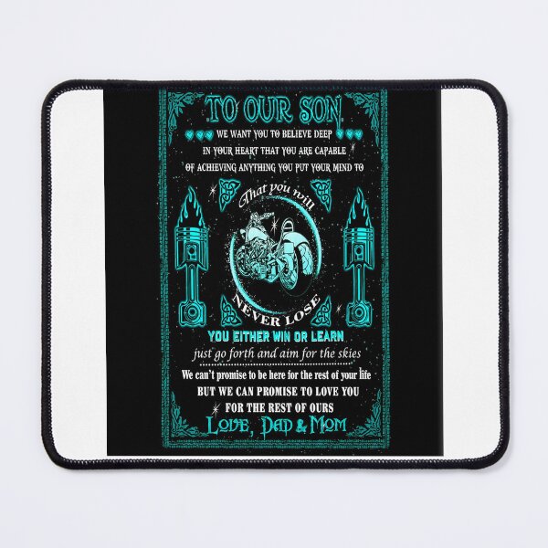 Item preview, To Our Son You Will Never Lose You Either Win Or Learn Love Mom designed and sold by Lewerenz.
