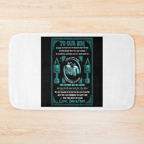 Item preview, To Our Son You Will Never Lose You Either Win Or Learn Love Mom designed and sold by Lewerenz.