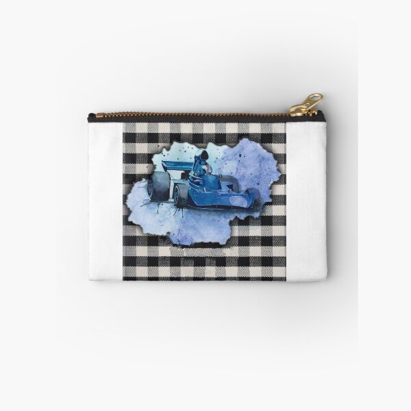 Item preview, Race Car Art Black Plaid Pattern designed and sold by Lewerenz.