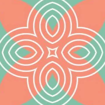 Artwork thumbnail, Geometrical Colorful Pattern by stickertopic