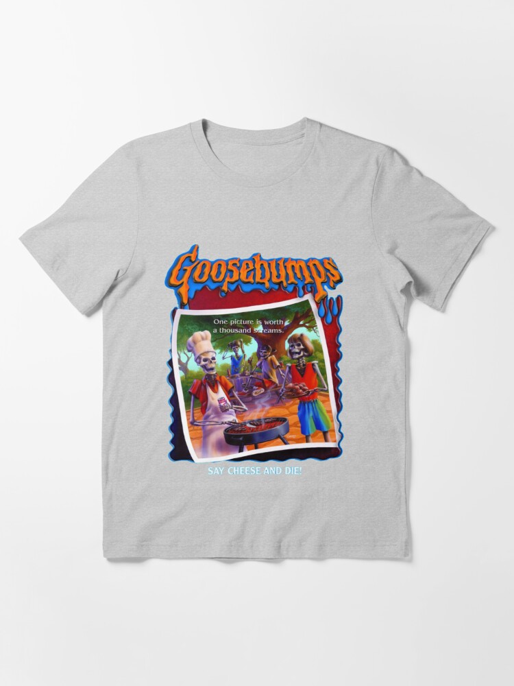 Discover Goosebumps Say Cheese Essential T-Shirt, Vintage Goosebumps Shirt, Horror Movie Shirt
