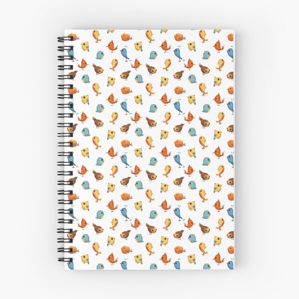 Item preview, multi color bird pattern designed and sold by cute--world.