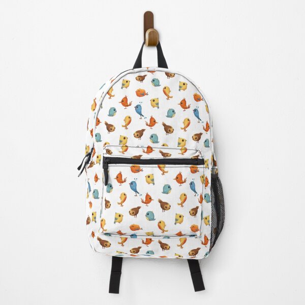 Item preview, multi color bird pattern designed and sold by cute--world.