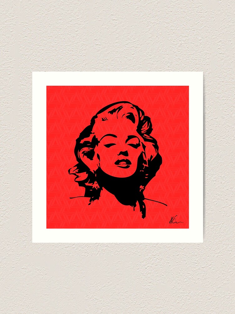 Marilyn Monroe Pop Art Art Print For Sale By Williamcuccio Redbubble 