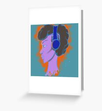 Exotic Female Greeting Card