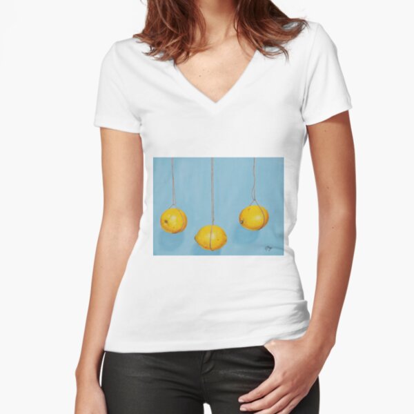 Fitted V-Neck T-Shirt