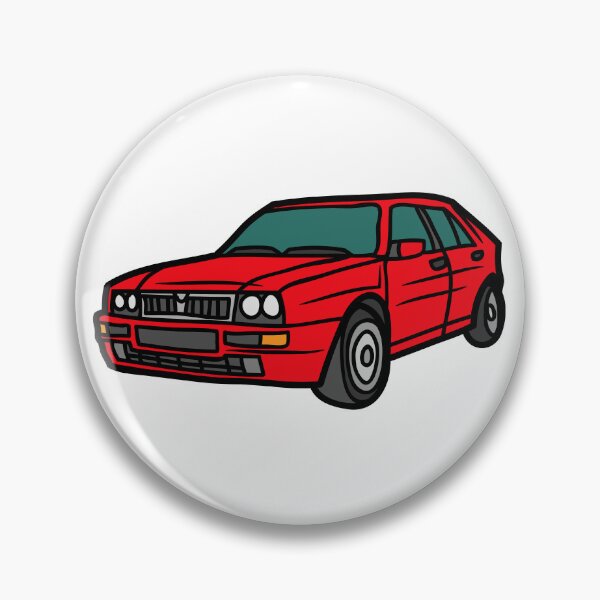 Item preview, drawing of italian rally car, world champion 90s designed and sold by JAG2B.