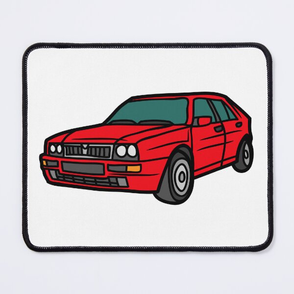 Item preview, drawing of italian rally car, world champion 90s designed and sold by JAG2B.