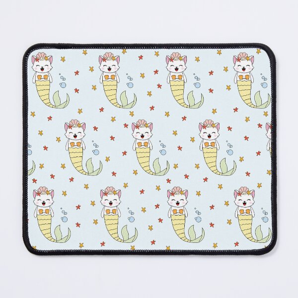 Item preview, Cat Mermaid | Colorful Sea Maid | Mermaid Day designed and sold by Pisutachio.