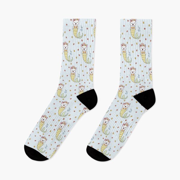 Item preview, Cat Mermaid | Colorful Sea Maid | Mermaid Day designed and sold by Pisutachio.