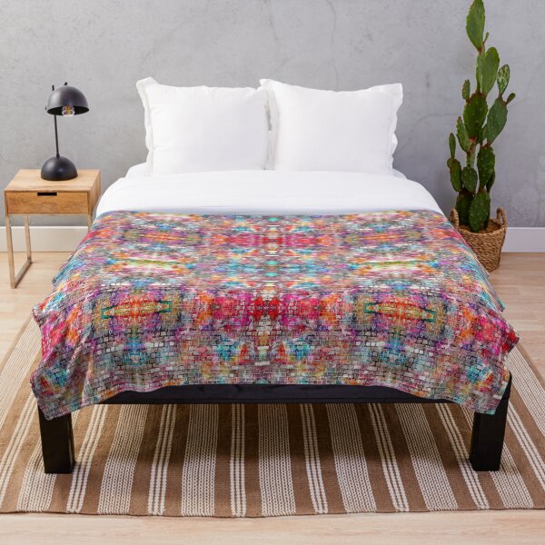 Item preview, Graffiti on Bricks Forming Colorful Mandala / Quilting Pattern Design designed and sold by CoupleCrafters.