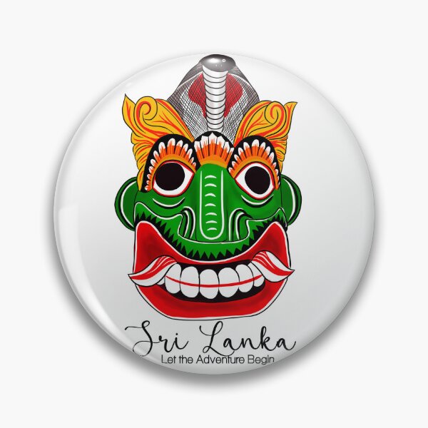 Item preview, Sri Lankan Traditinal Mask Design - Let the Adventure Begin designed and sold by InHerits.