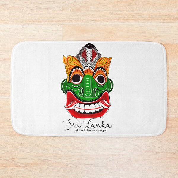 Item preview, Sri Lankan Traditinal Mask Design - Let the Adventure Begin designed and sold by InHerits.
