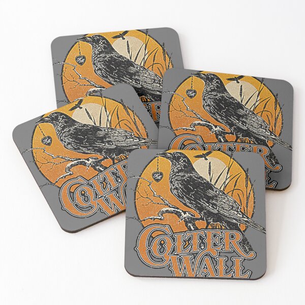 Item preview, Colter Wall Singer Songwriter Deep Baritone Composing Narratives Western Folk Colter Wall Retro Vint designed and sold by AnahiDenesik.