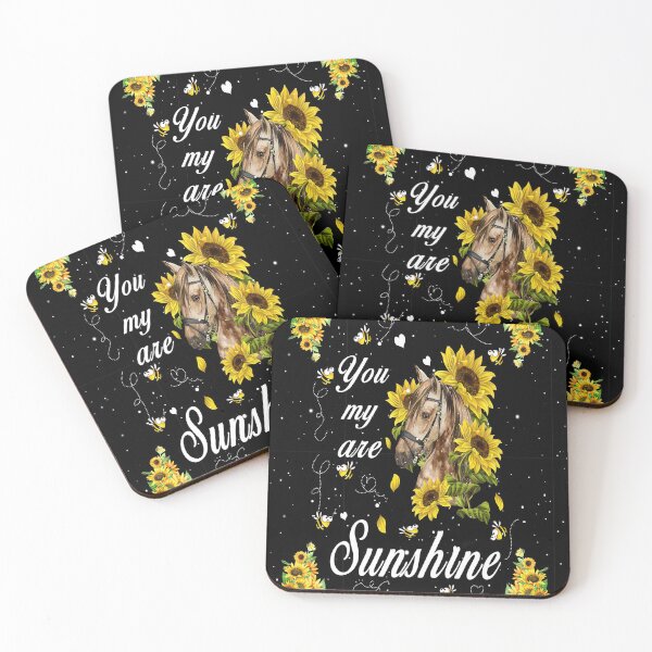 Item preview, Horse Sunflower You Are My Sunshine designed and sold by EugenieRausch.