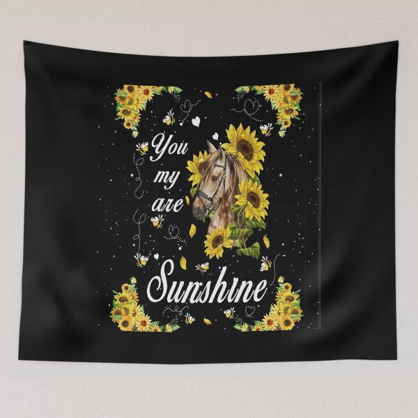 Item preview, Horse Sunflower You Are My Sunshine designed and sold by EugenieRausch.