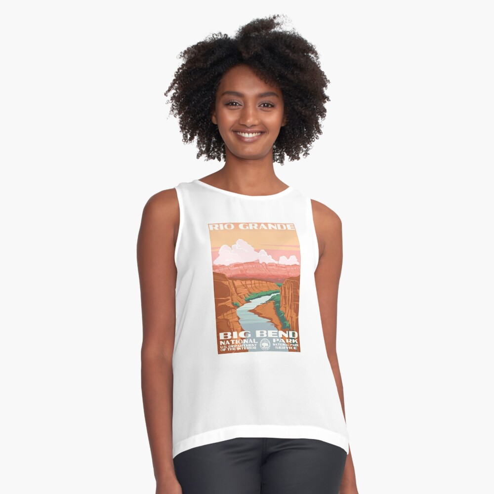 Organic Muscle Tank Top