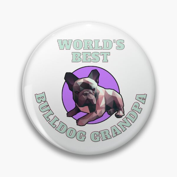 Item preview, World's Best Bulldog Grandpa designed and sold by PVSKI.