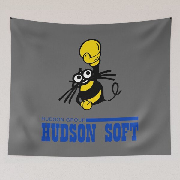 Item preview, Hudson Soft Boxing Bee Logo designed and sold by JeanieBernhard.