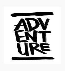 Adventure ink Photographic Print