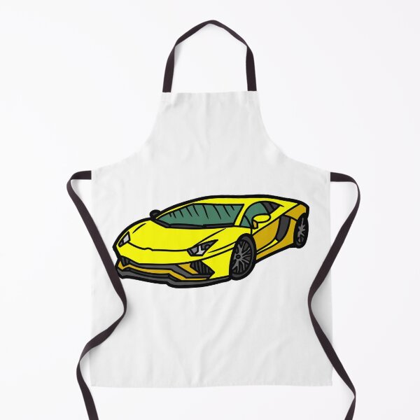 Item preview, Draw of yellow italian supercar designed and sold by JAG2B.