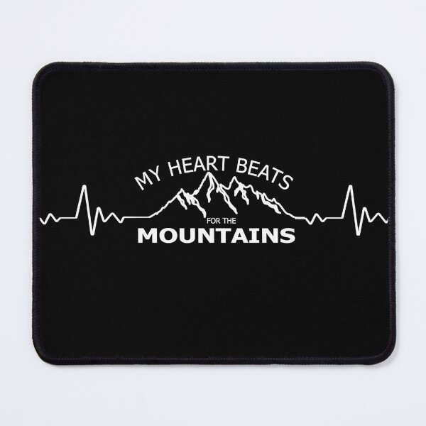 Item preview, MY HEART BEATS FOR THE MOUNTAINS designed and sold by strokli.