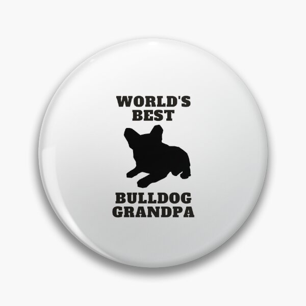 Item preview, World's Best Bulldog Grandpa designed and sold by PVSKI.