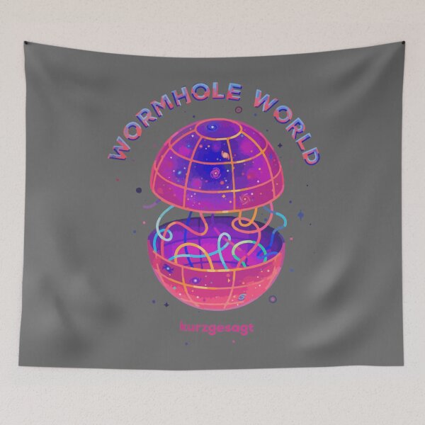 Item preview, Kurzgesagt - 80s Wormhole designed and sold by AndreNolan.