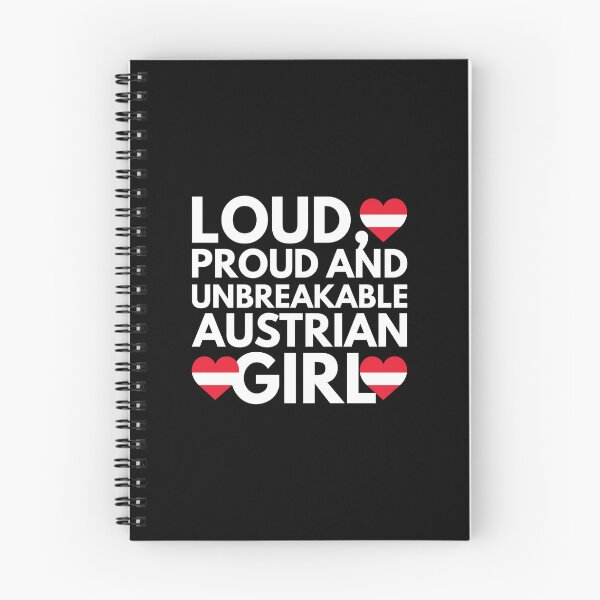 Item preview, Loud, Proud and Unbreakable Austrian Girl from Austria designed and sold by HelloFromAja.