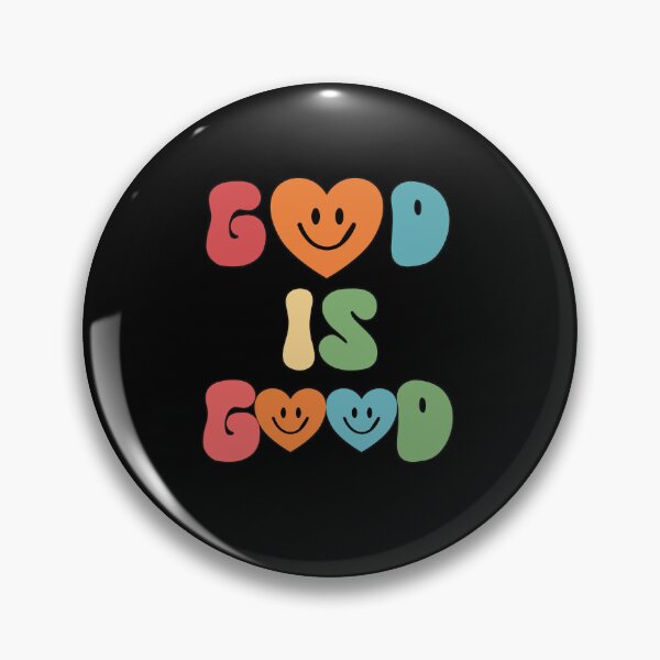 Item preview, Christian Smiley Heart God Is Good  designed and sold by cannevas.