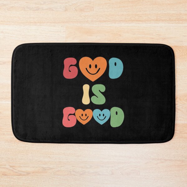 Item preview, Christian Smiley Heart God Is Good  designed and sold by cannevas.