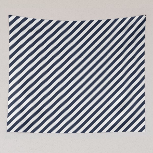 Item preview, Oblique lines on a blue background designed and sold by badgermark.