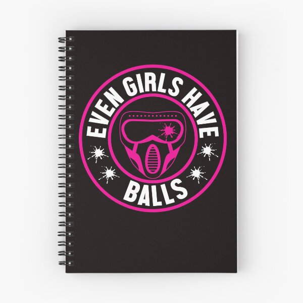 Item preview, Funny Even Girls Have Balls | Paintballer | Paintball designed and sold by TomGiantDesigns.