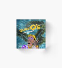 Quavo's Cereal Beach Blue Acrylic Block