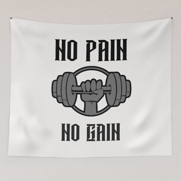 Item preview, NO PAIN NO GAIN designed and sold by KDM-Designs.