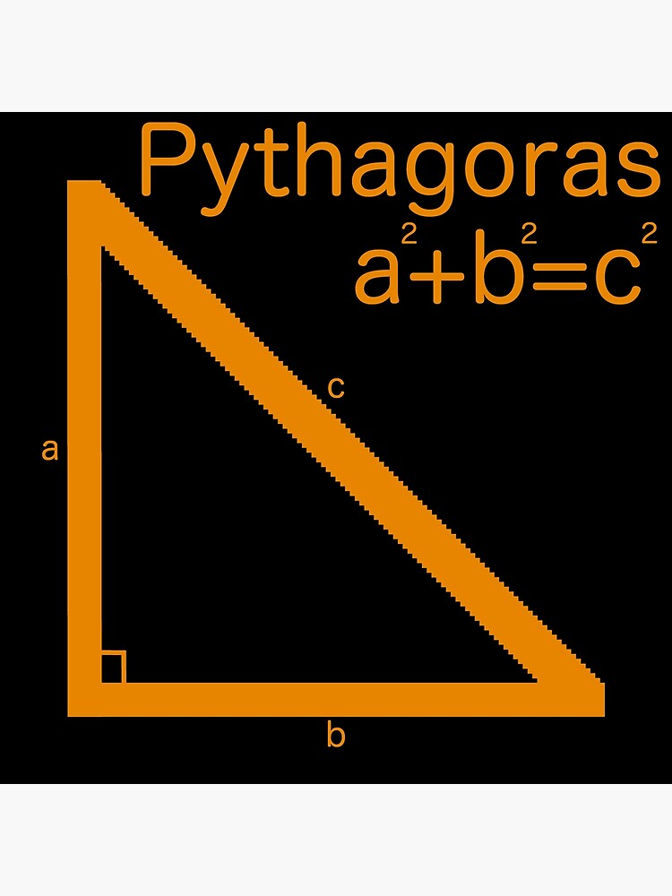 Pytagoras Theorem (O) Premium Matte Vertical Poster sold by Frank ...