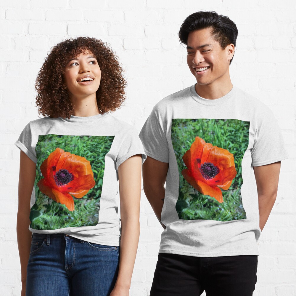 Große Mohnblüte Classic T-Shirt