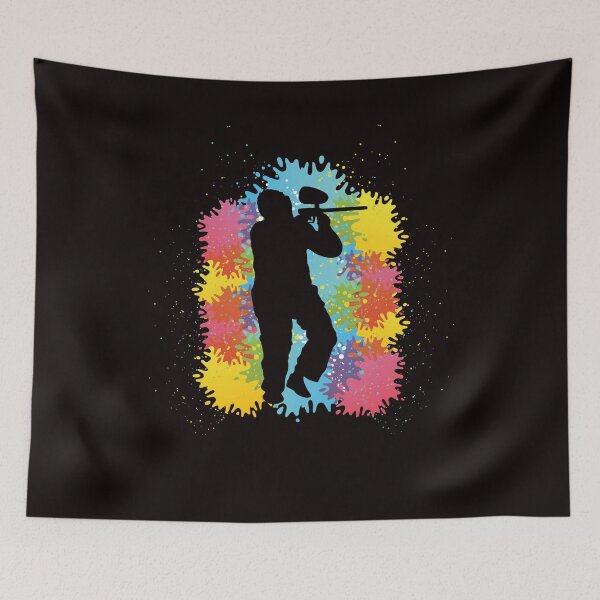 Item preview, Colorful Paintballer | Airsoft Player | Paintball designed and sold by TomGiantDesigns.