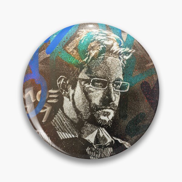 Item preview, Snowden Colorful Graffiti Art Banksy  designed and sold by WE-ARE-BANKSY.