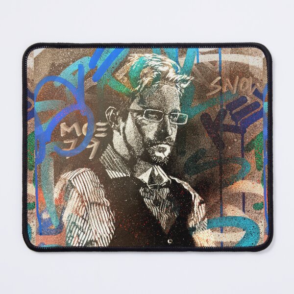 Item preview, Snowden Colorful Graffiti Art Banksy  designed and sold by WE-ARE-BANKSY.