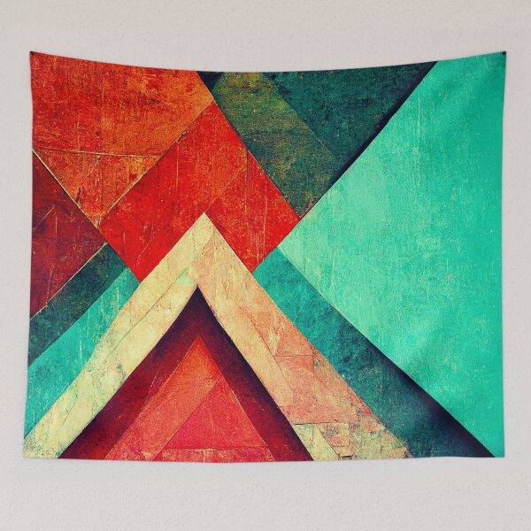 Item preview, Colorful Triangle Pattern [22] designed and sold by FreshAirShop.