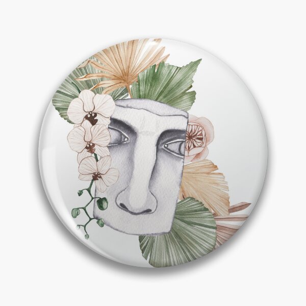 Item preview, marble face with flowers designed and sold by JAG2B.