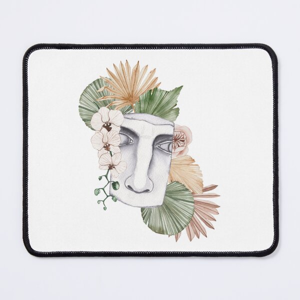 Item preview, marble face with flowers designed and sold by JAG2B.