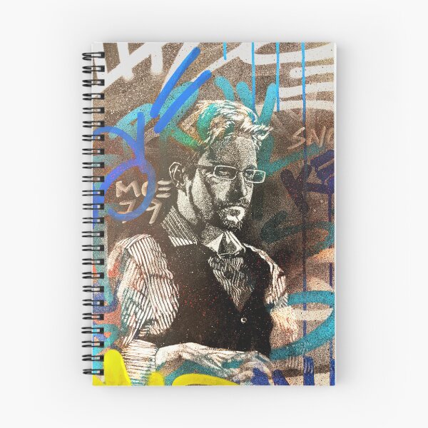 Item preview, Snowden Colorful Graffiti Art Banksy  designed and sold by WE-ARE-BANKSY.