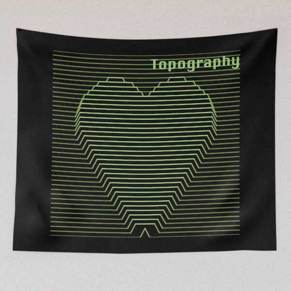 Item preview, Topography Heart designed and sold by DavidASmith.